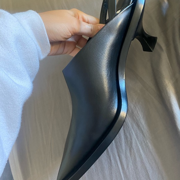 Jill Sander Pointed Toe Slingback Pump - Picture 7 of 8